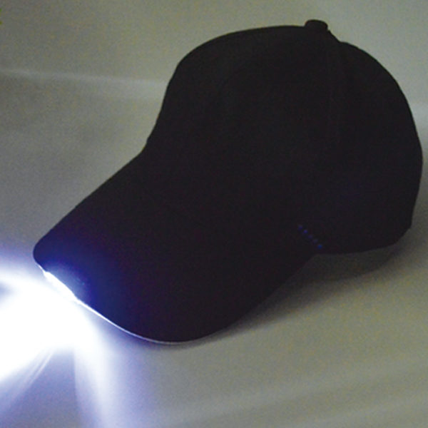hat with built in led light
